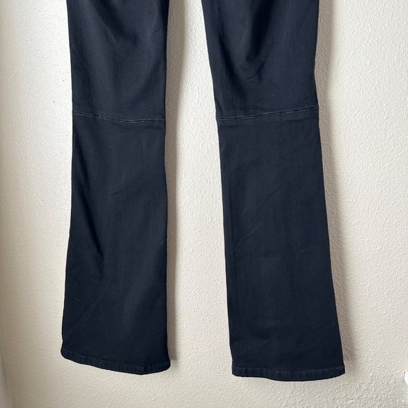 Free People WeThe Free black washed denim split hem boot cut jean Size 27 - Picture 8 of 12